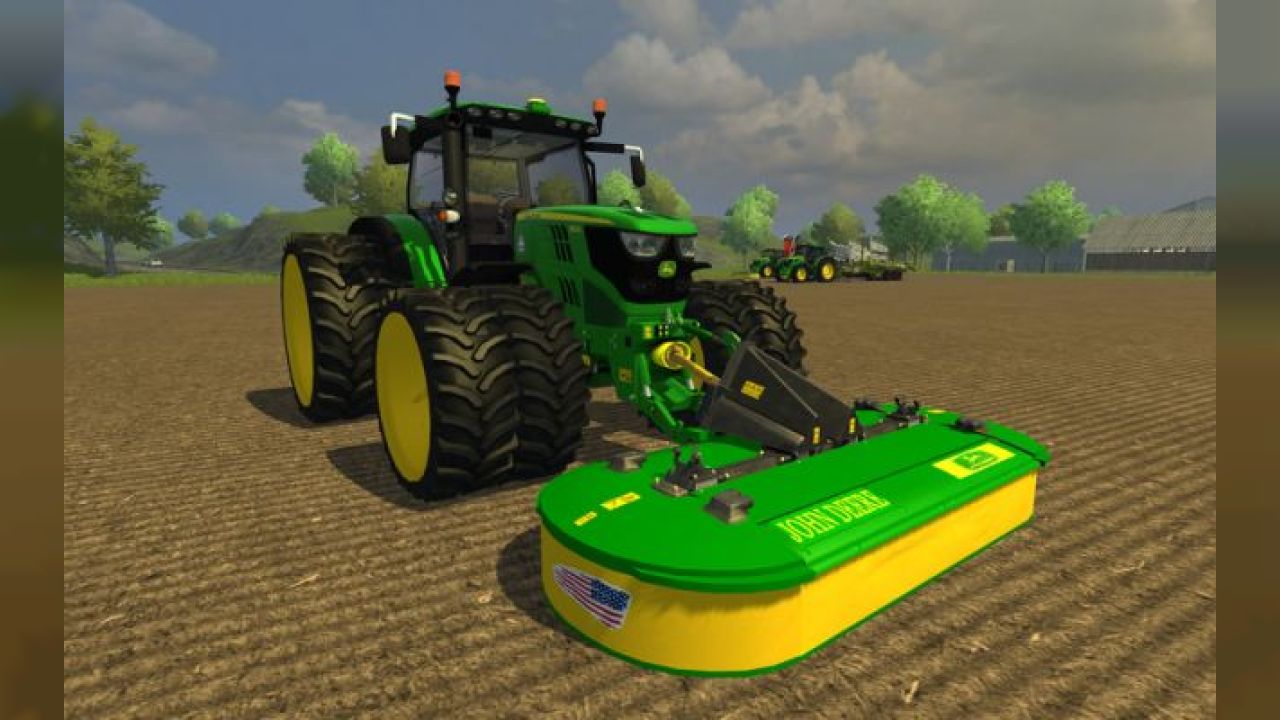 John Deere front mower