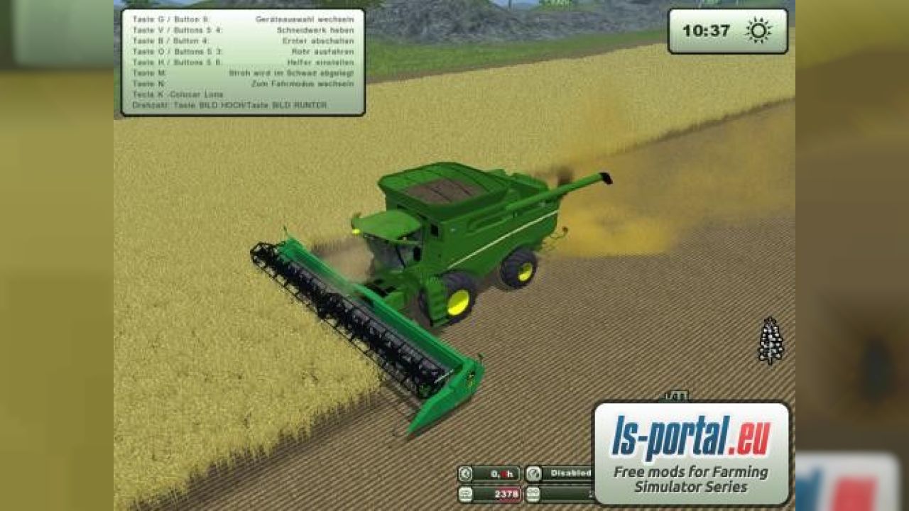 John Deere S680 PACK