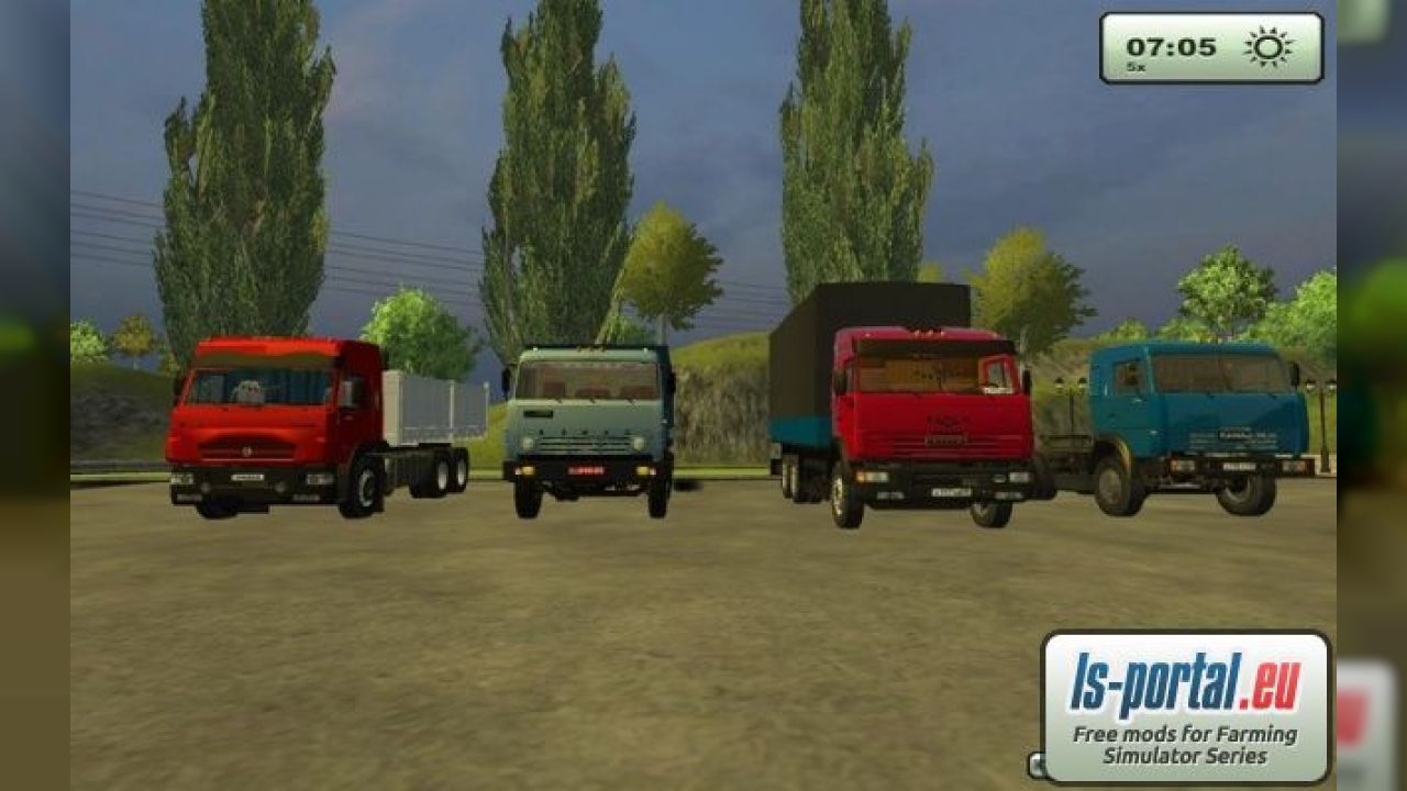 Kamaz Truck Pack