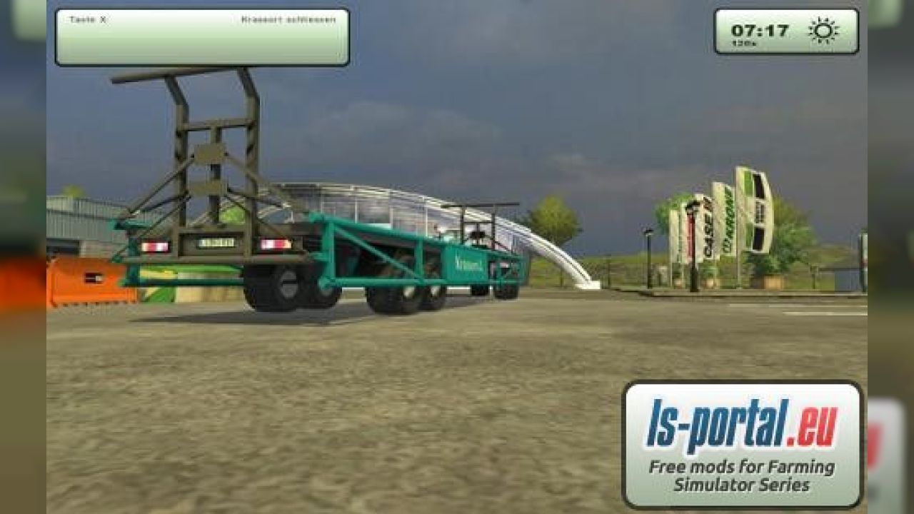 Krassort bale trailer