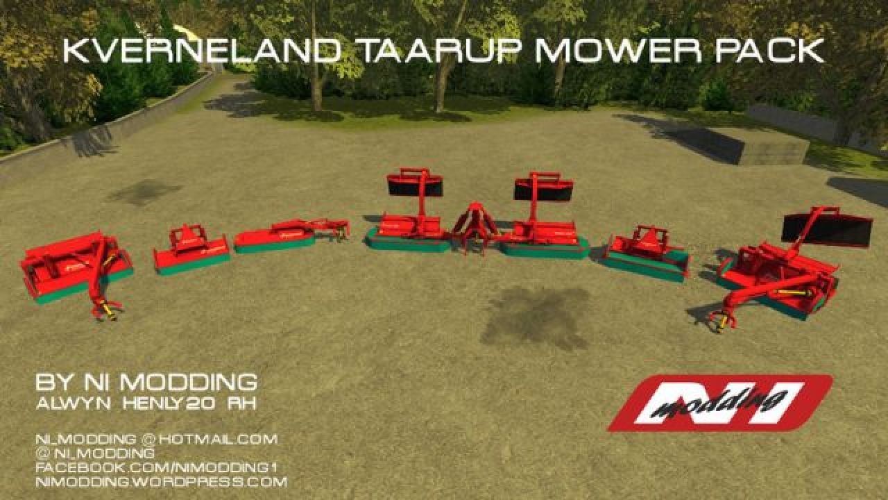 Kverneland Taarup Mower Pack