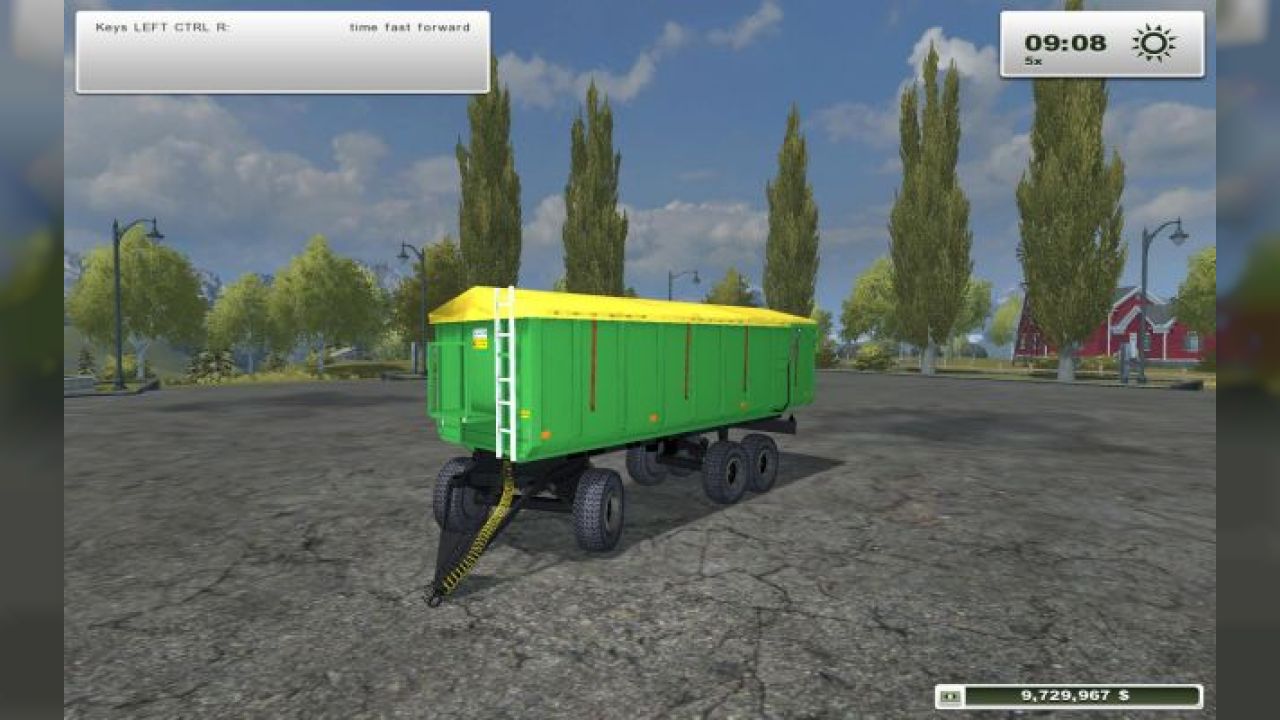 Laumetris Priekaba 20t