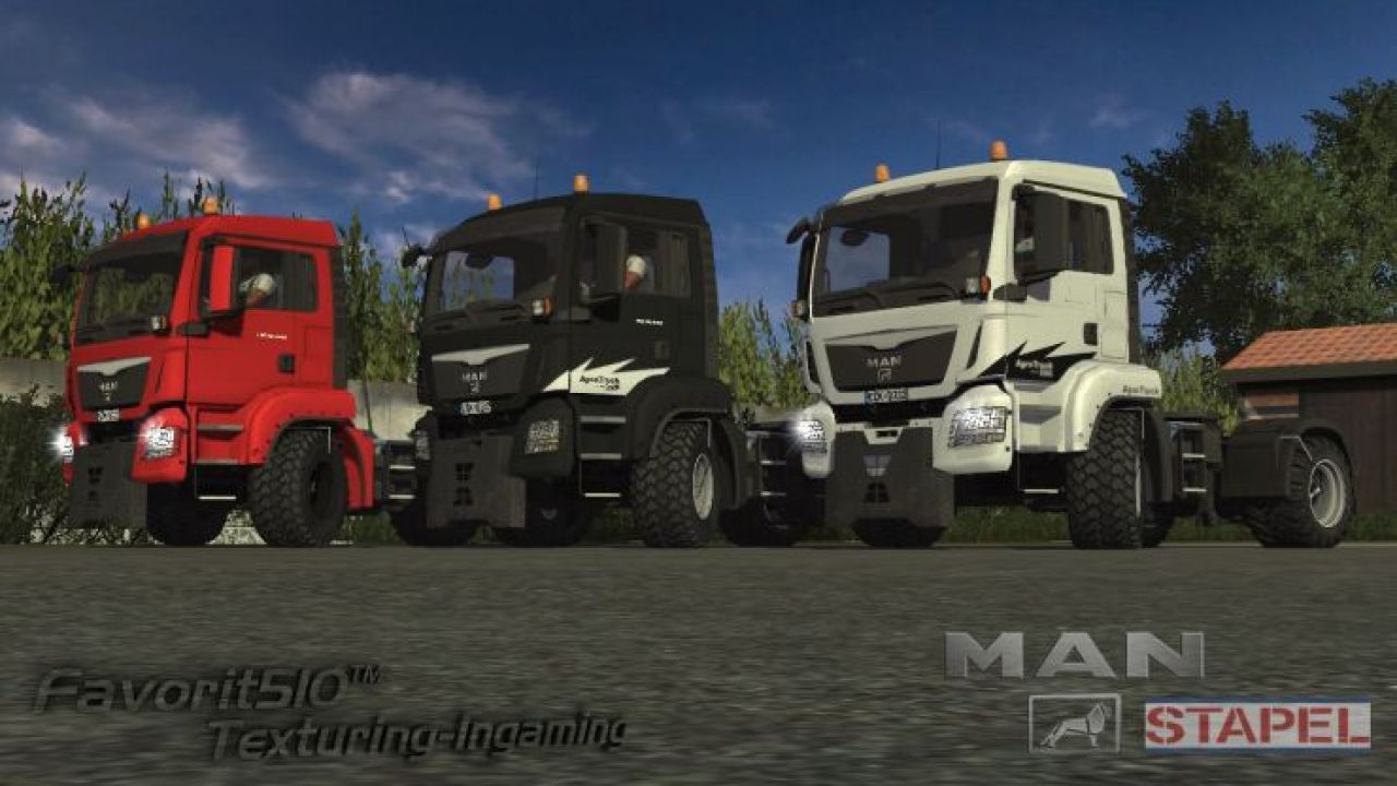 MAN-Stapel Agro Truck
