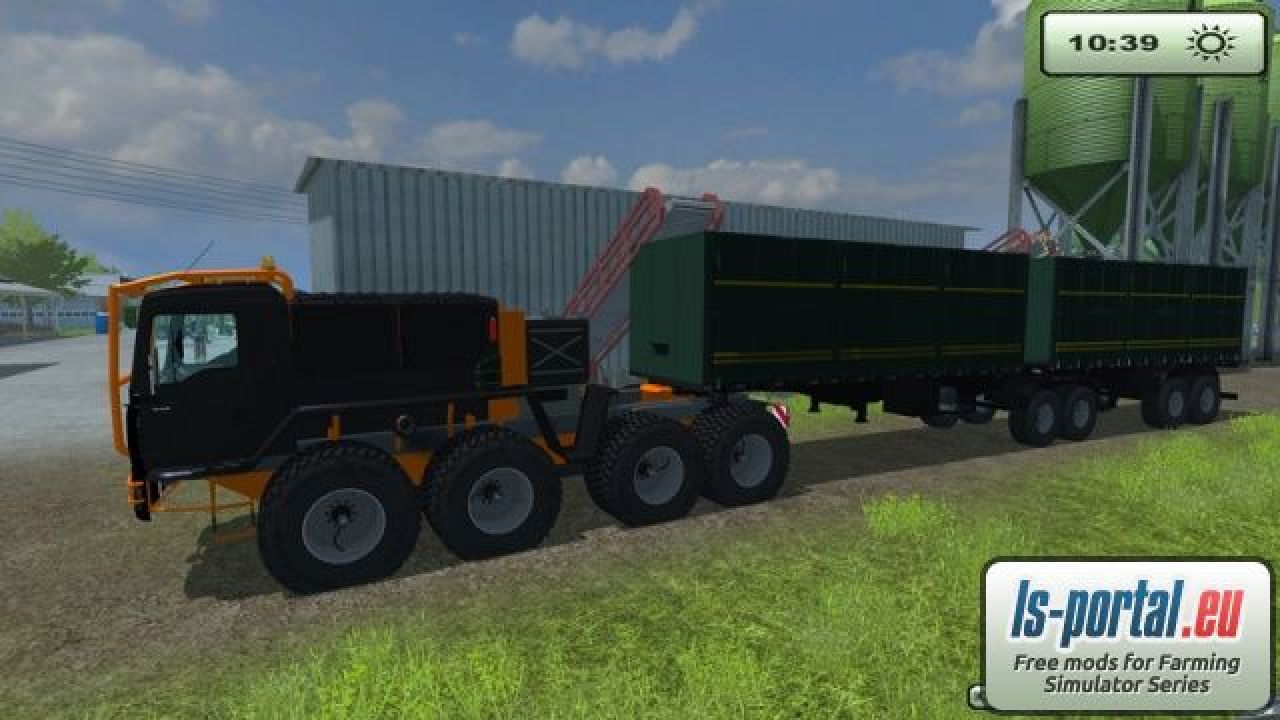 MAN TGA Truck Black