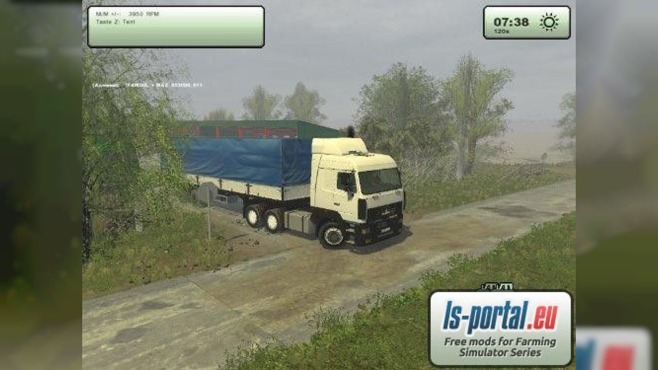 MAZ 6440-09 + trailer