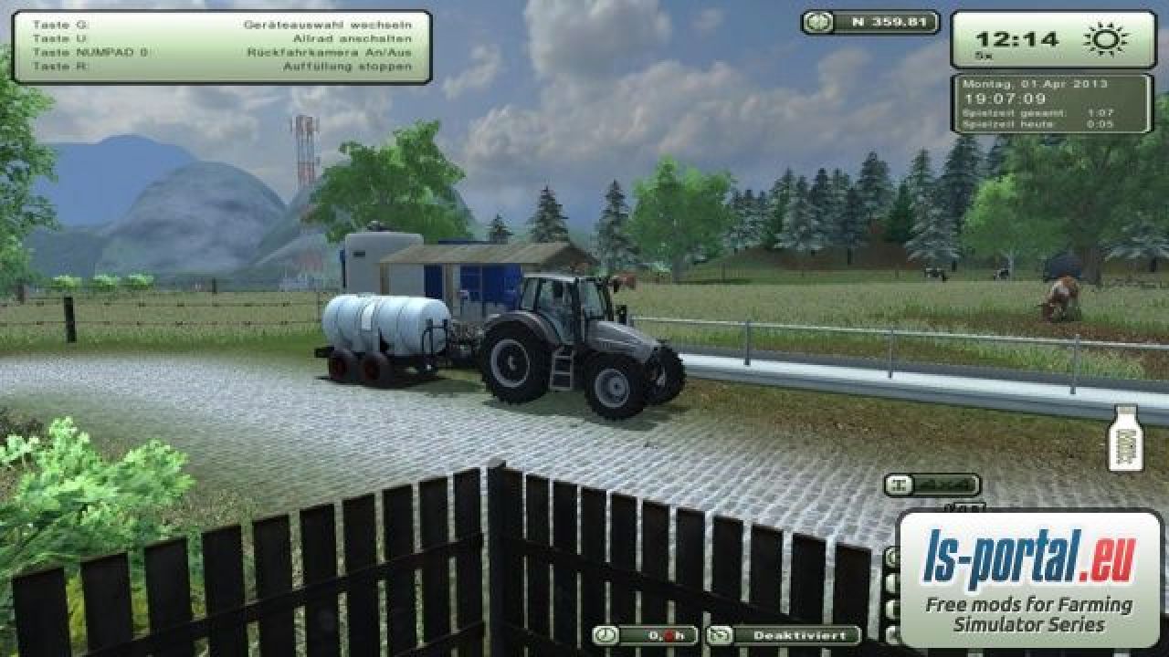 Milk tank