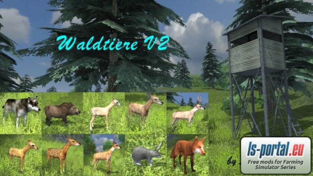 Placeable Forest Animals