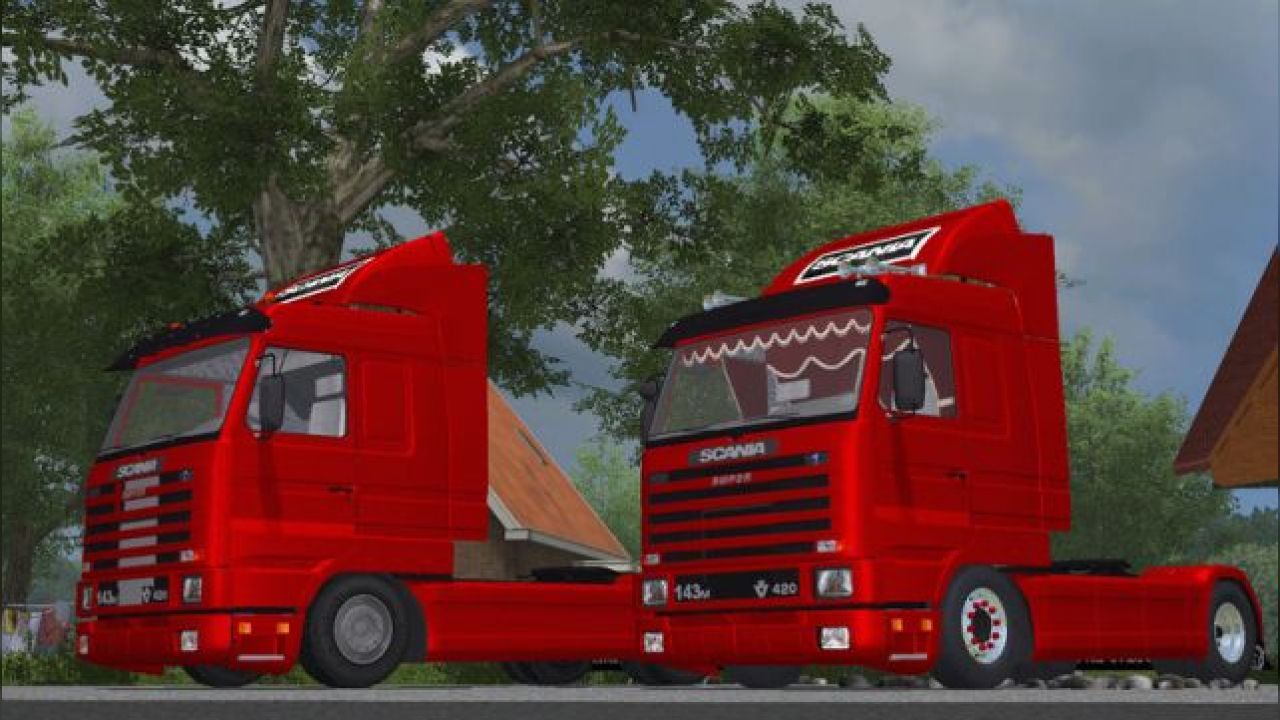 Scania 143m 420 V8