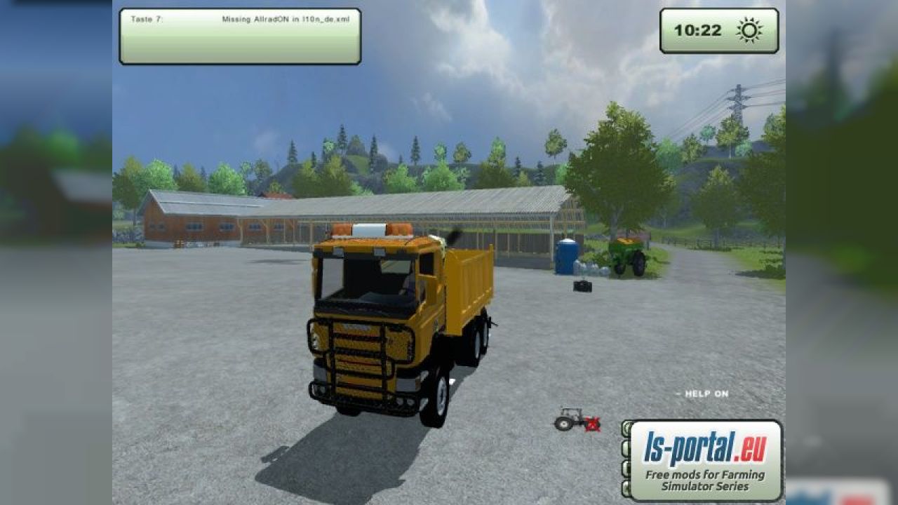 Scania Tipper 6x6