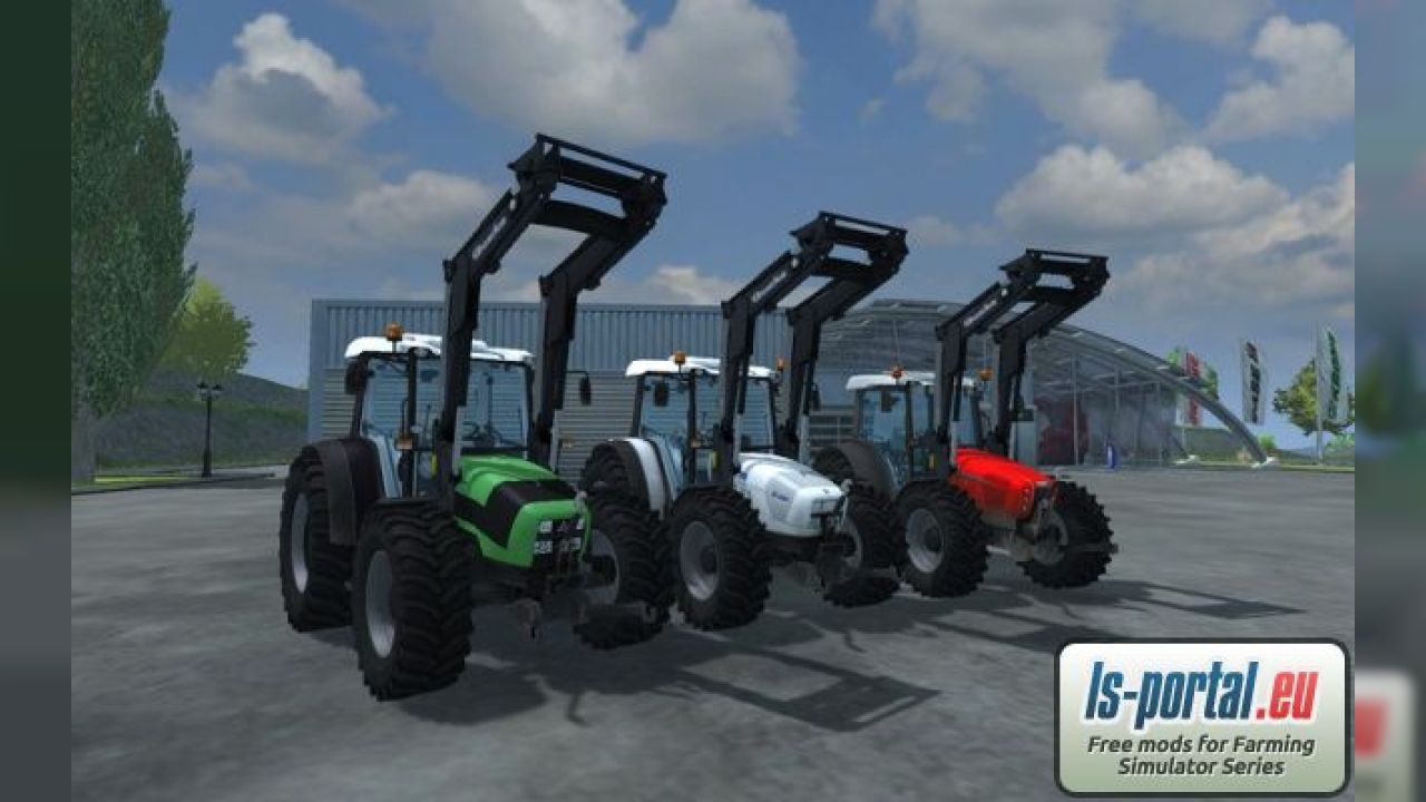 SDF Pack Agrofarm with Frontlader