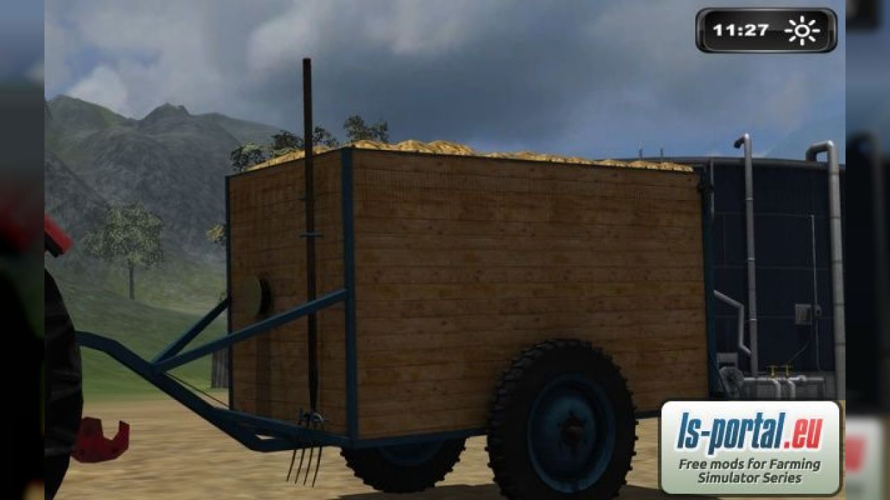 Small 1-axis trailer