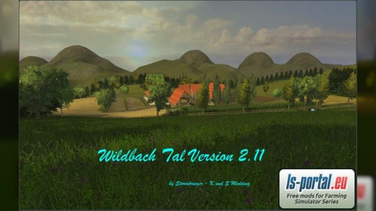 Wildbach Tal v2.11 Low Poly