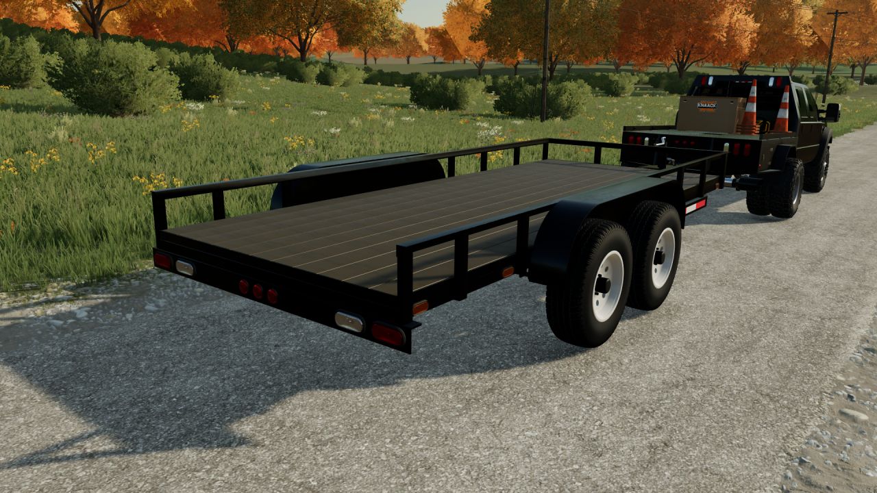 16ft flatbed trailer