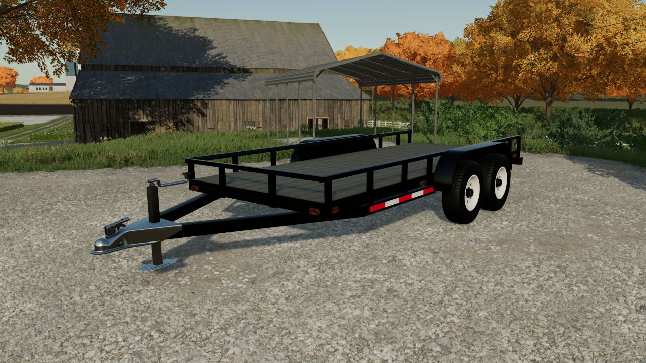 16ft flatbed trailer