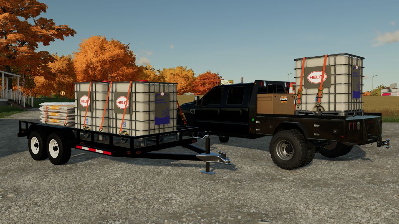 16ft flatbed trailer