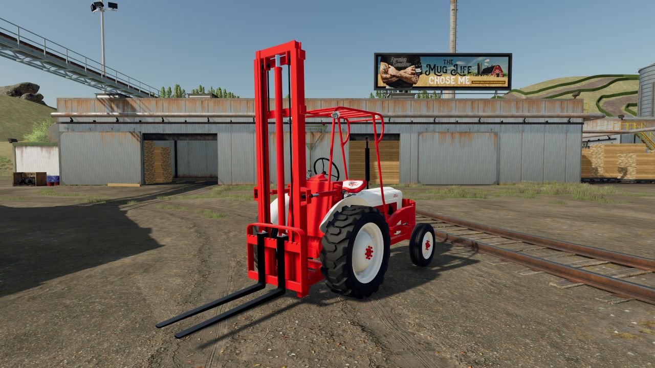 Carrello elevatore Ford del 1953