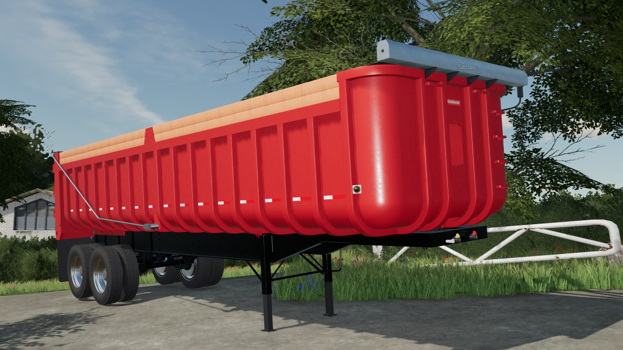 1973 Fruehauf tipper trailer