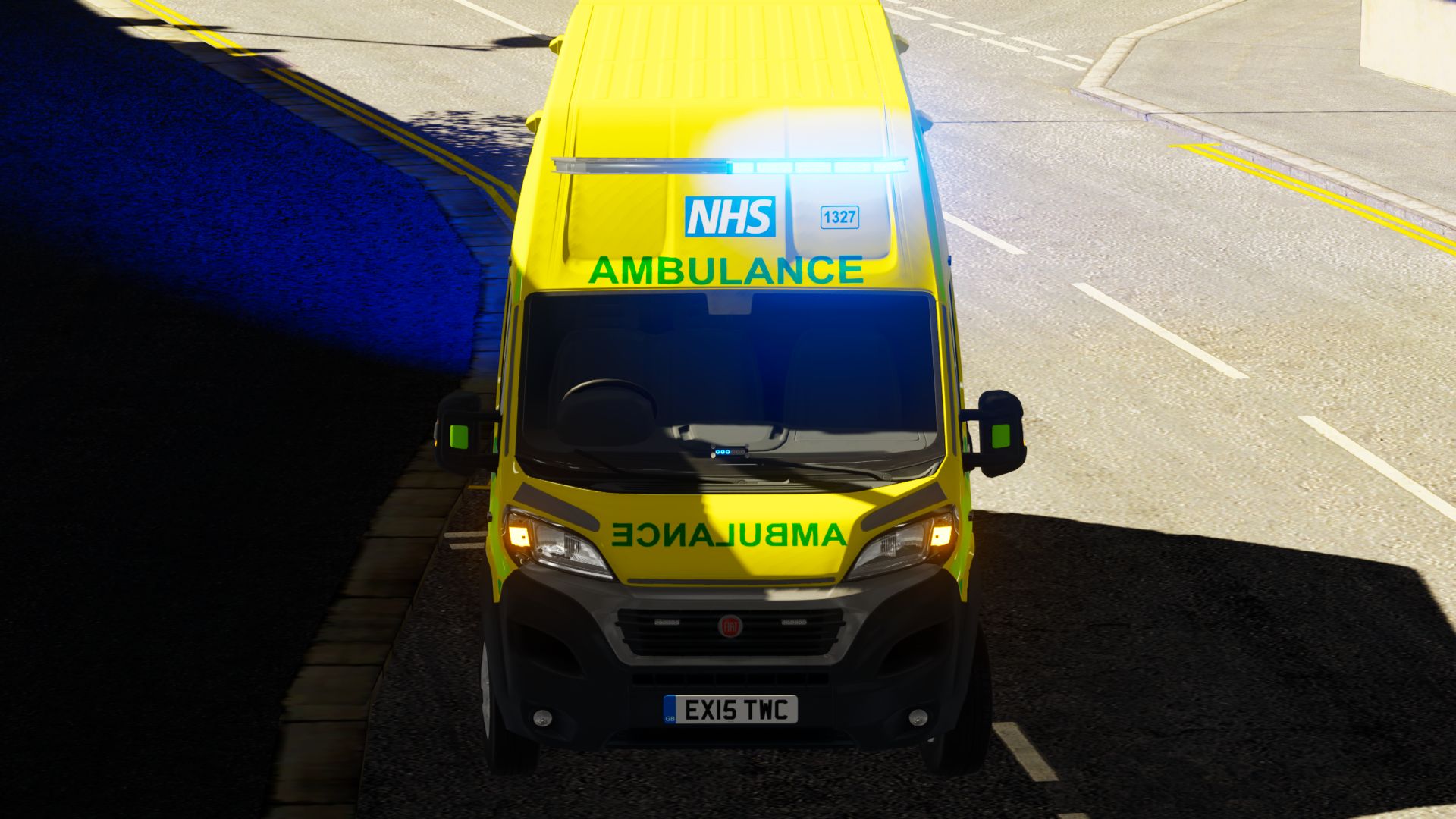 2014 Fiat Ducato Krankenwagen UK