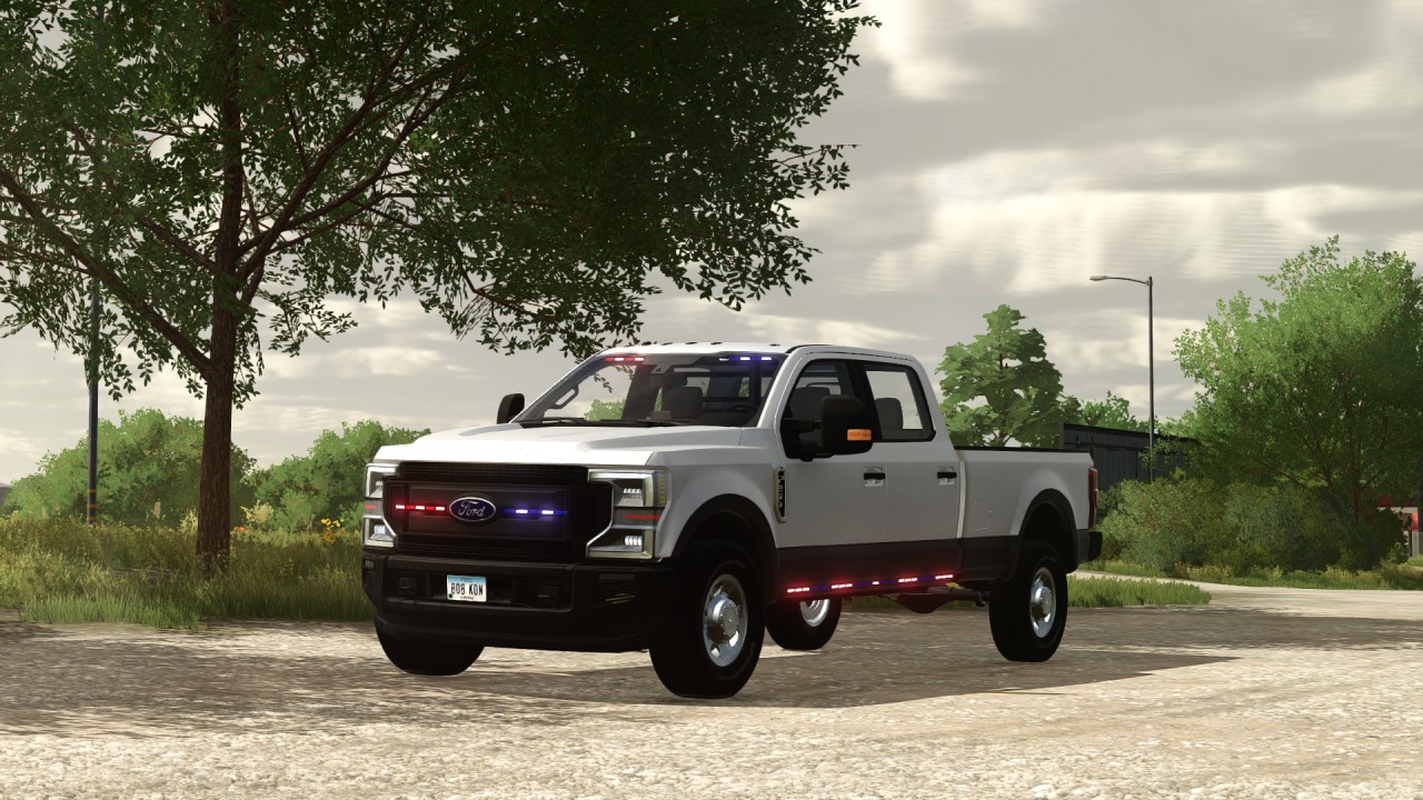 2020 SuperDuty F-Series Police Utility (Simple IC y pasajero)