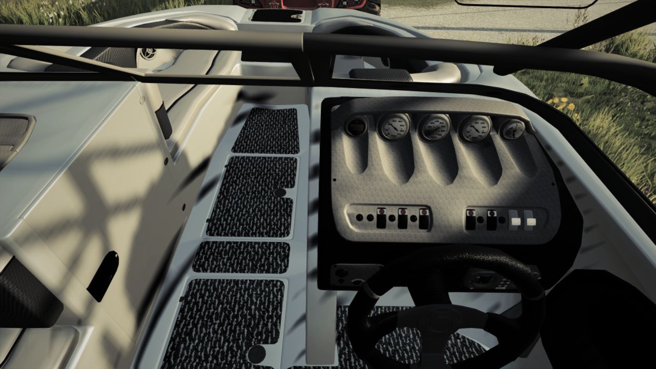 212X Yamaha Fischerboot und Anhänger