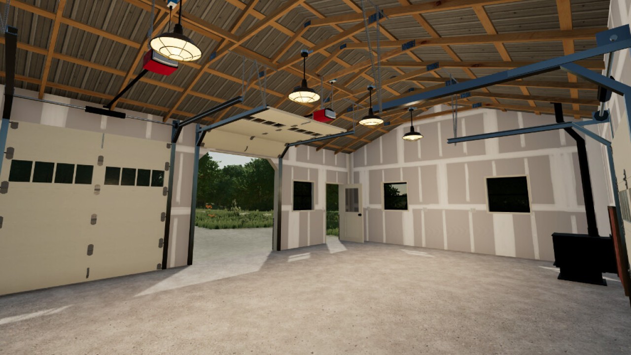 24x36 amerikanische Garage