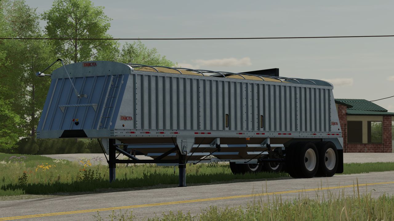 38FT Dakota Aluminum Hopper Bottom Trailer