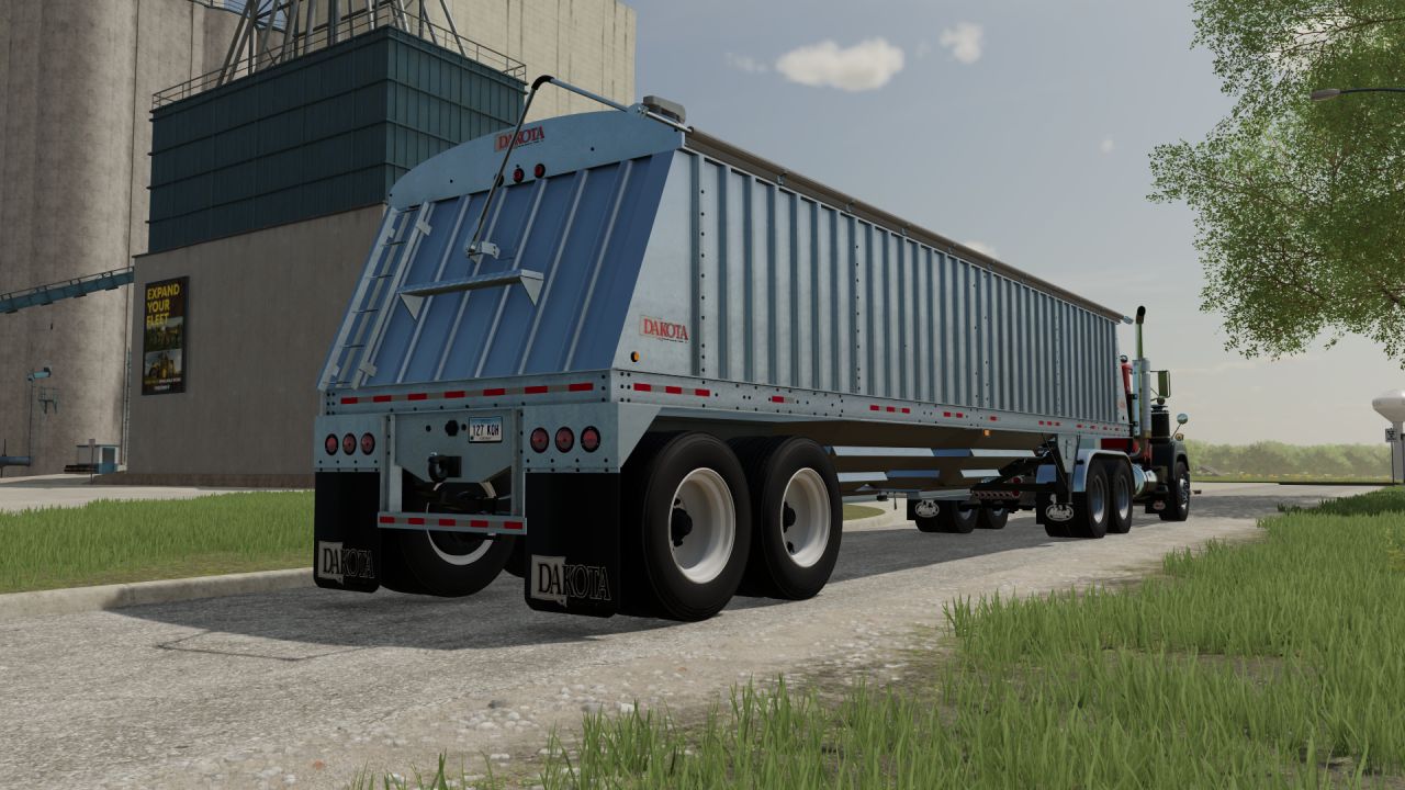 38FT Dakota Aluminum Hopper Bottom Trailer