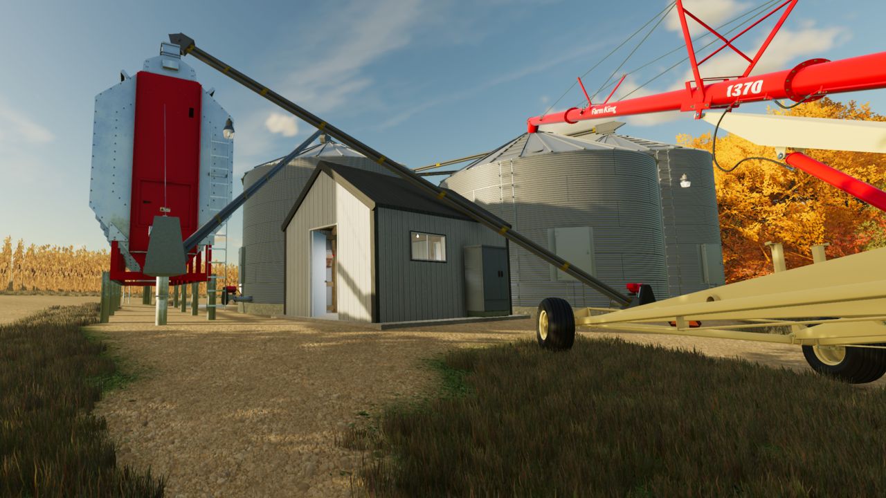 5 Bin Cross Auger Setup