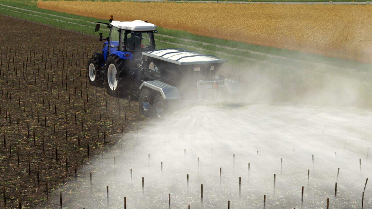 Épandeur d'engrais de 6 tonnes