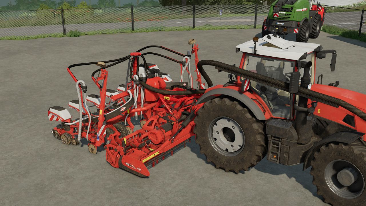 6m rotary harrow + linkage