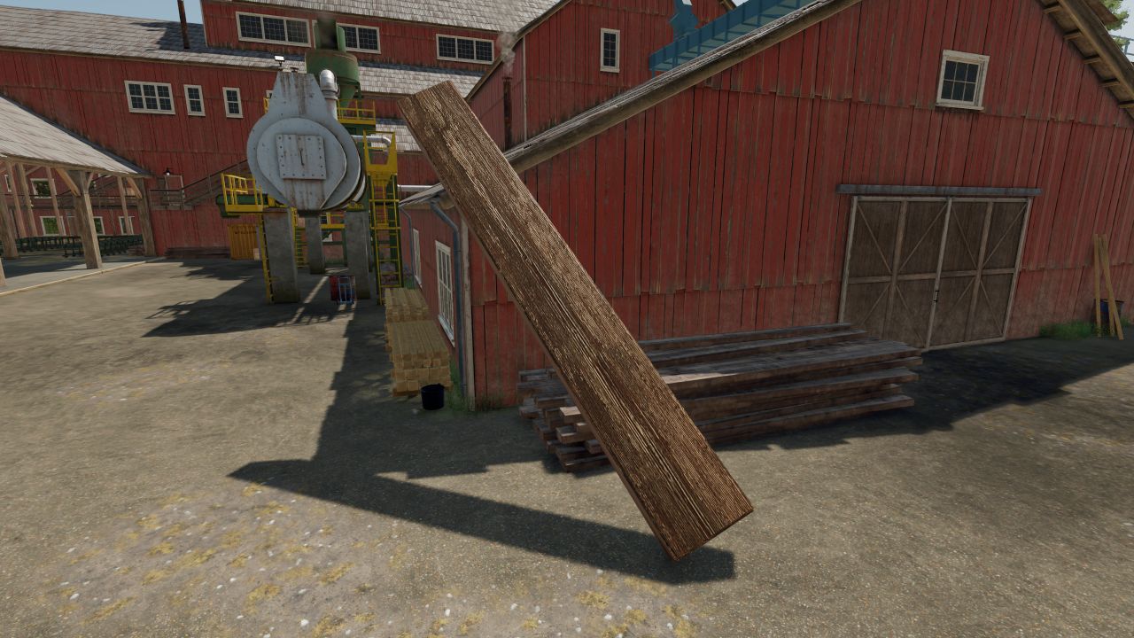 8m wooden beam