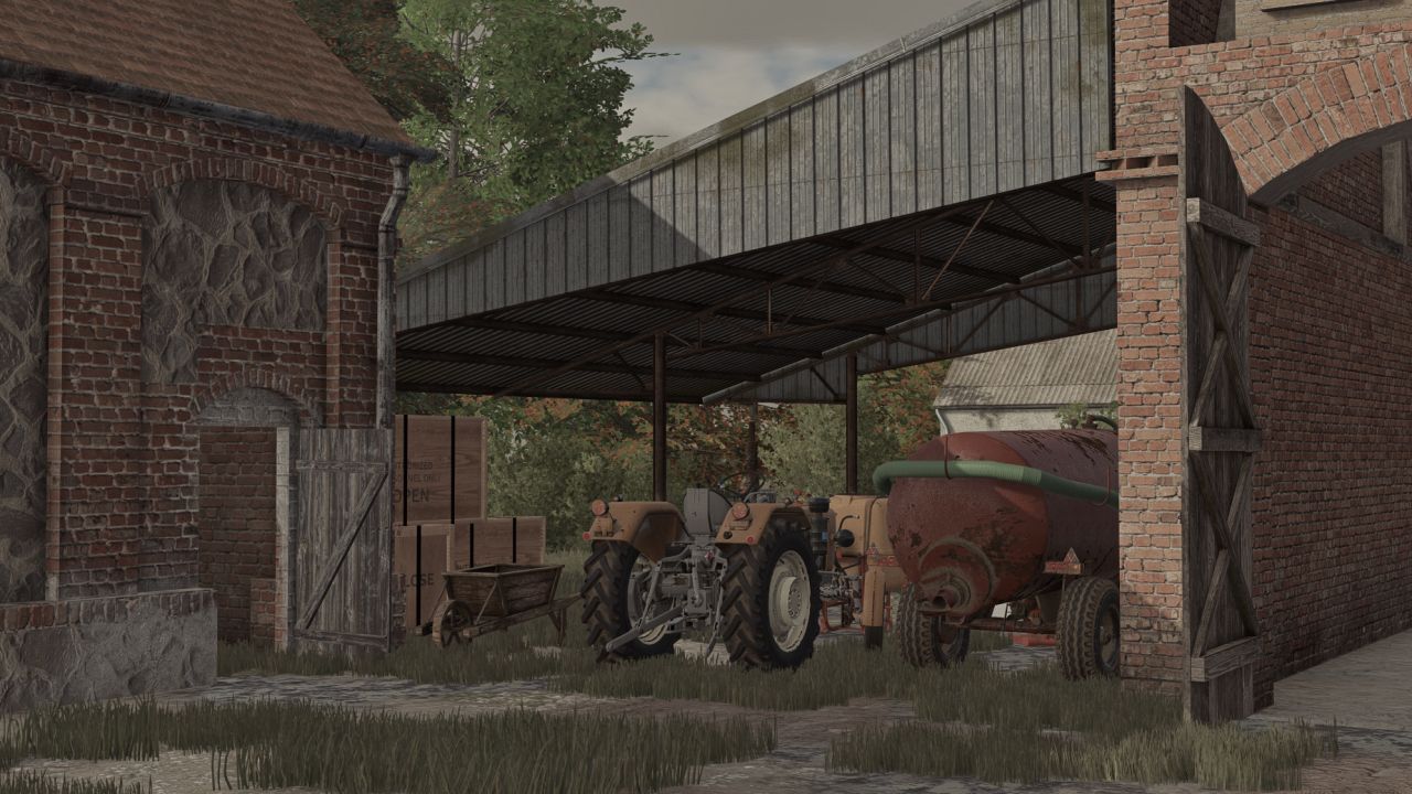 Er is een schuilplaats aan het gebouw toegevoegd