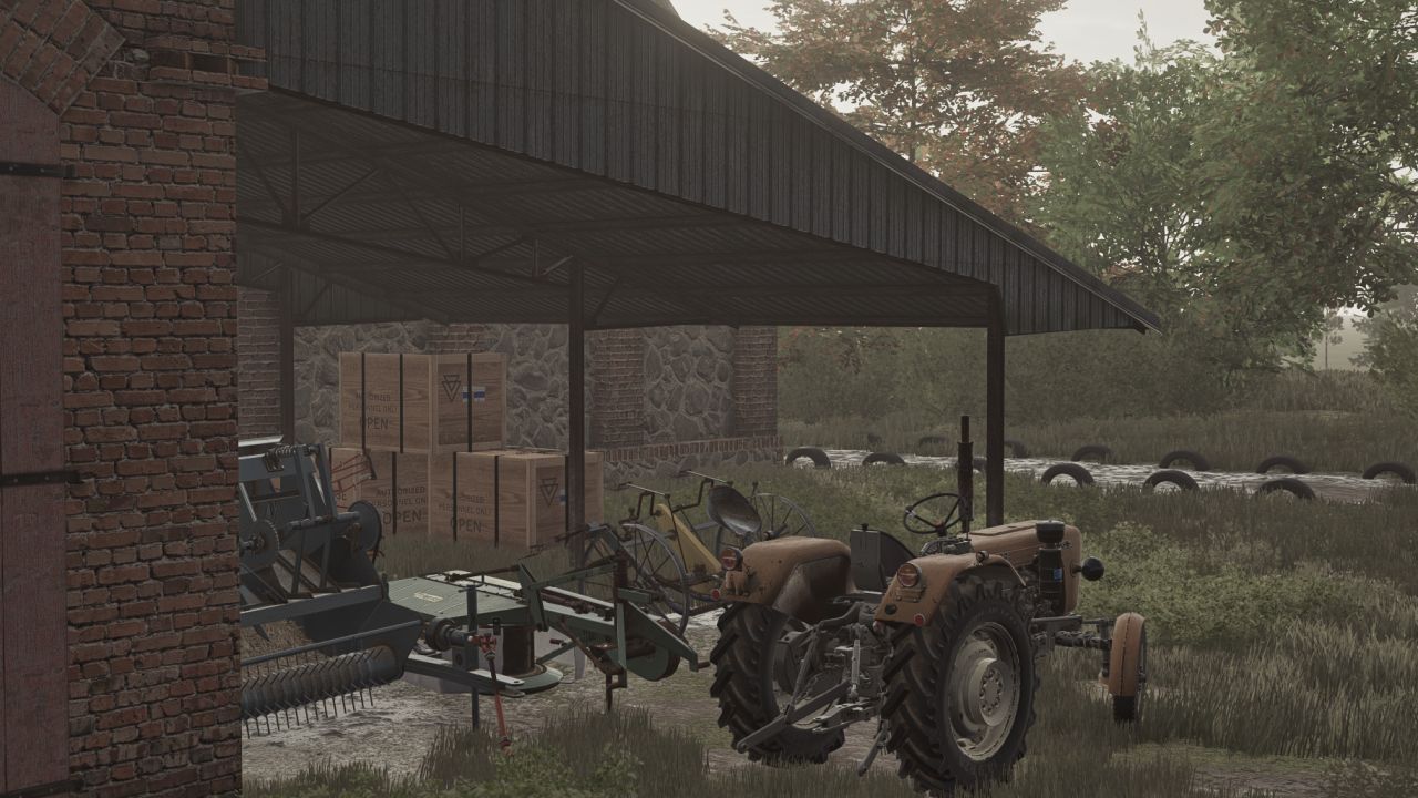 Er is een schuilplaats aan het gebouw toegevoegd