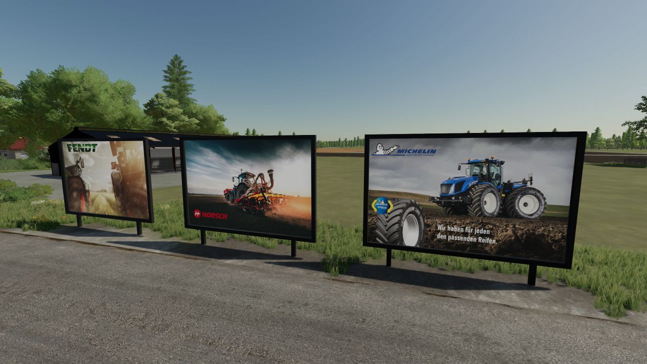 Advertising billboards