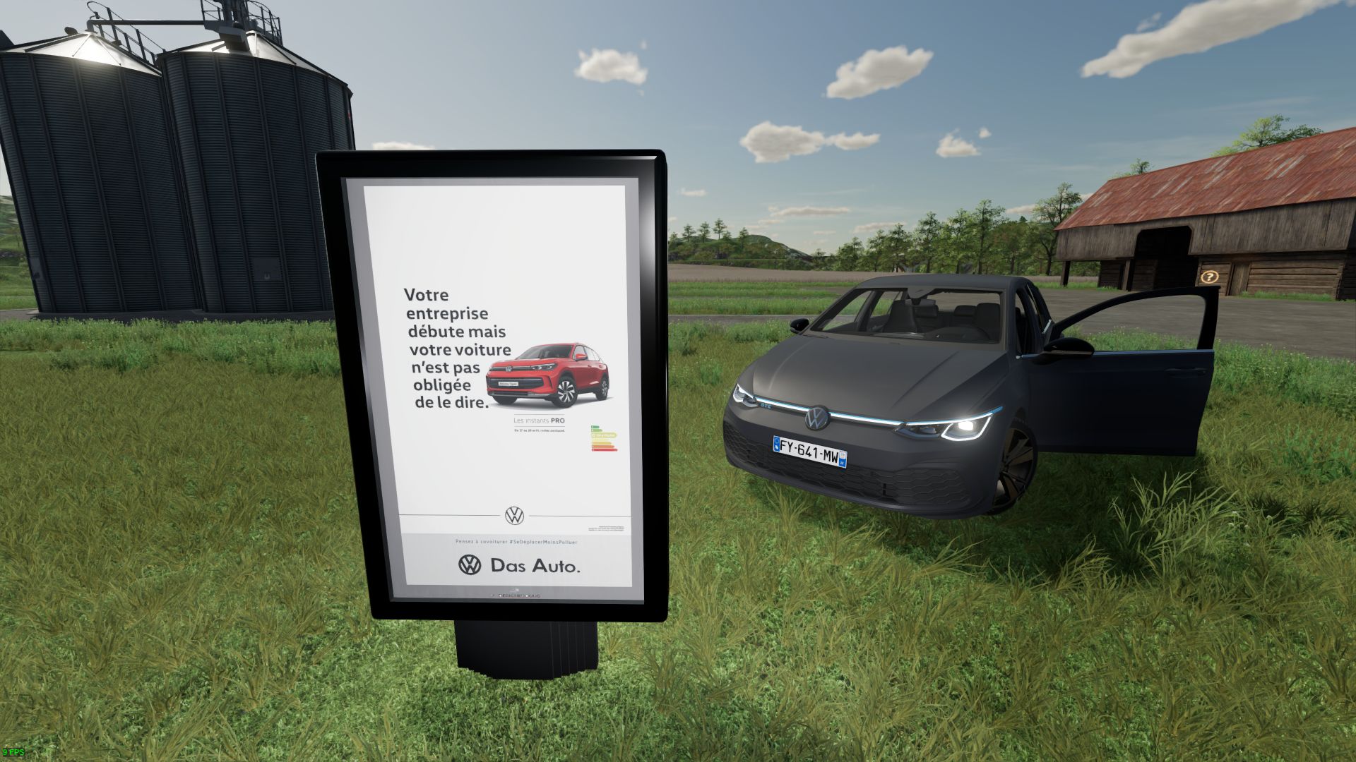 Pannello pubblicitario - Marchio automobilistico