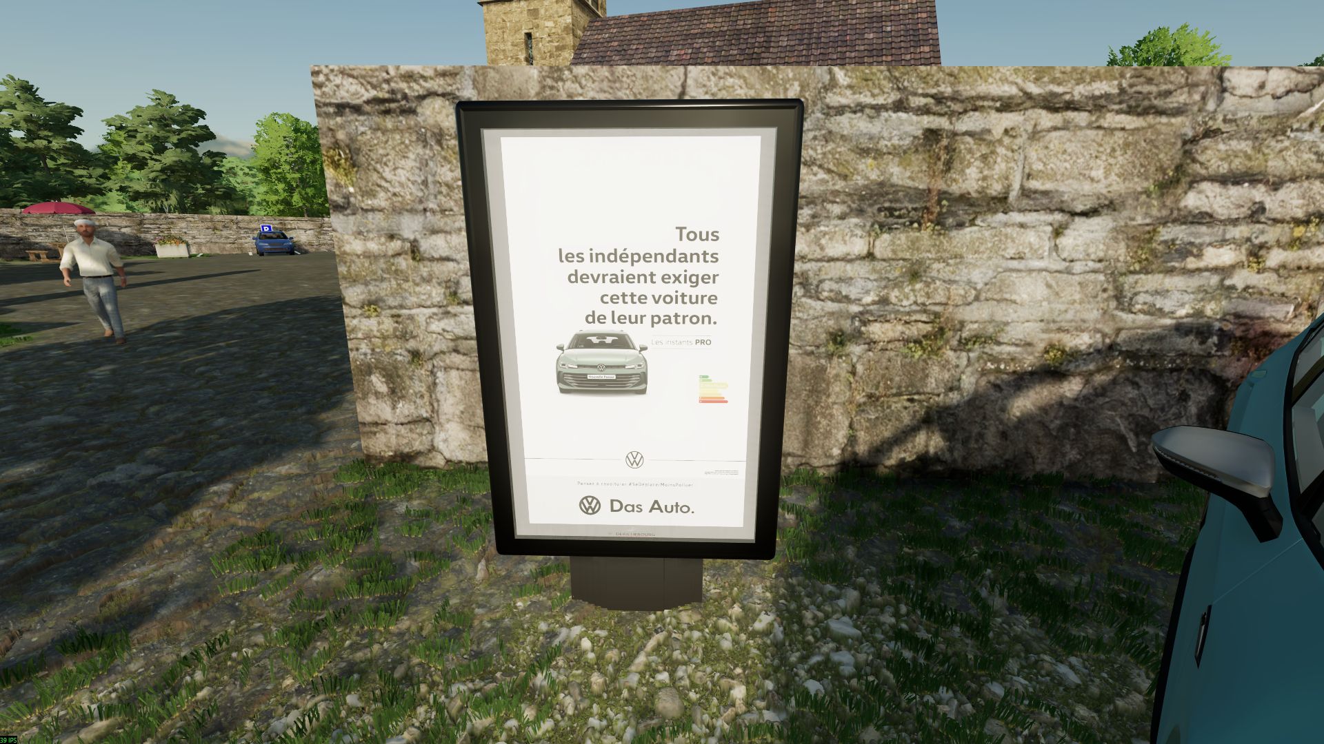 Painel publicitário - Marca automóvel