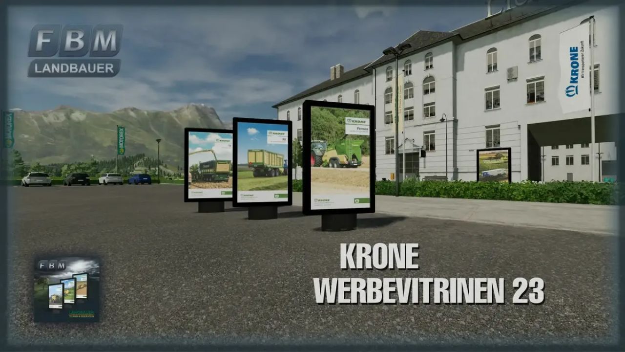 Advertising showcases Krone I 23