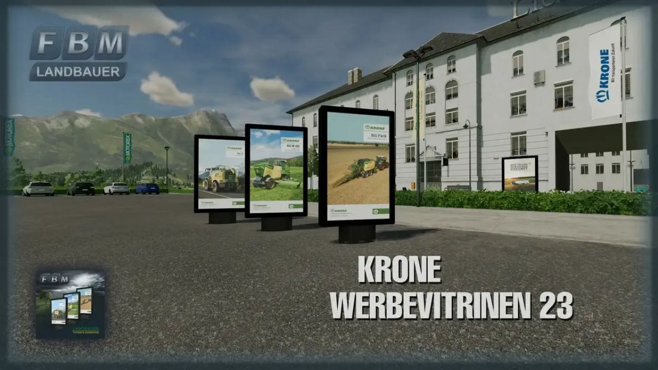 Advertising showcases Krone I 23