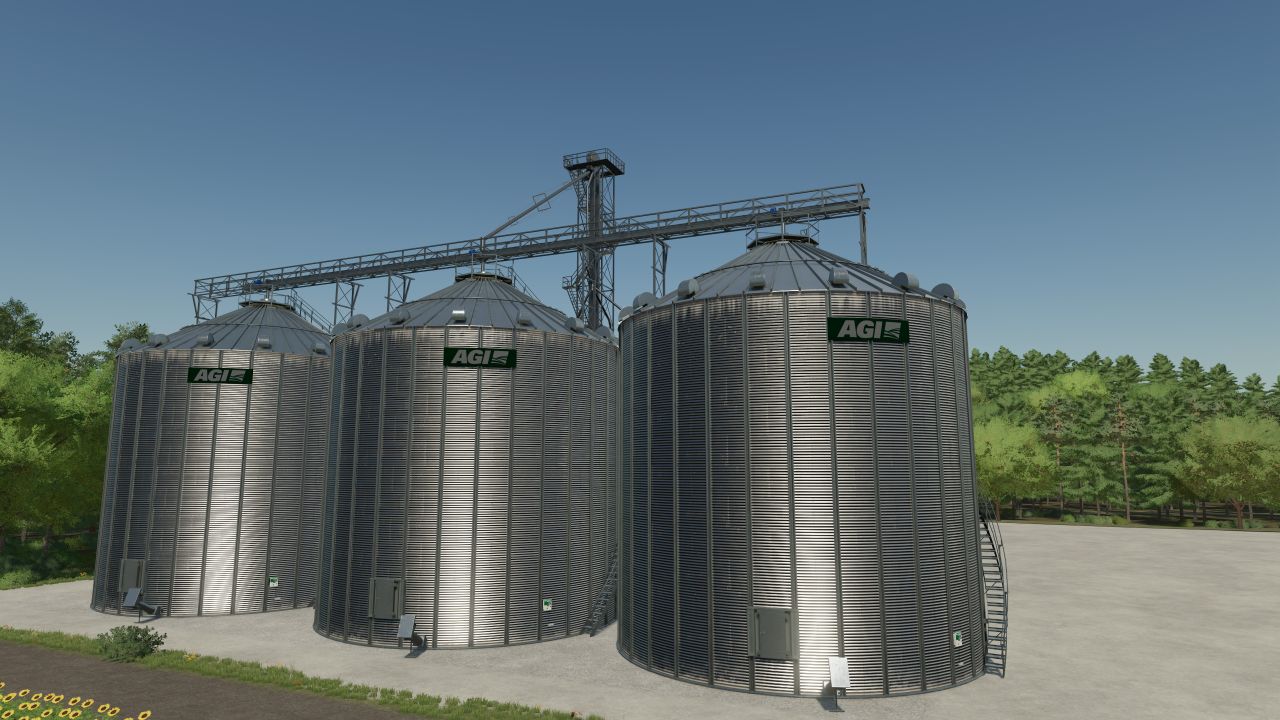 AGI-Potrójna Suszarnia/Silos do Kukurydzy