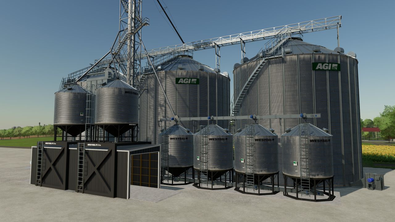 AGI-Triple Corn Dryer/Silo