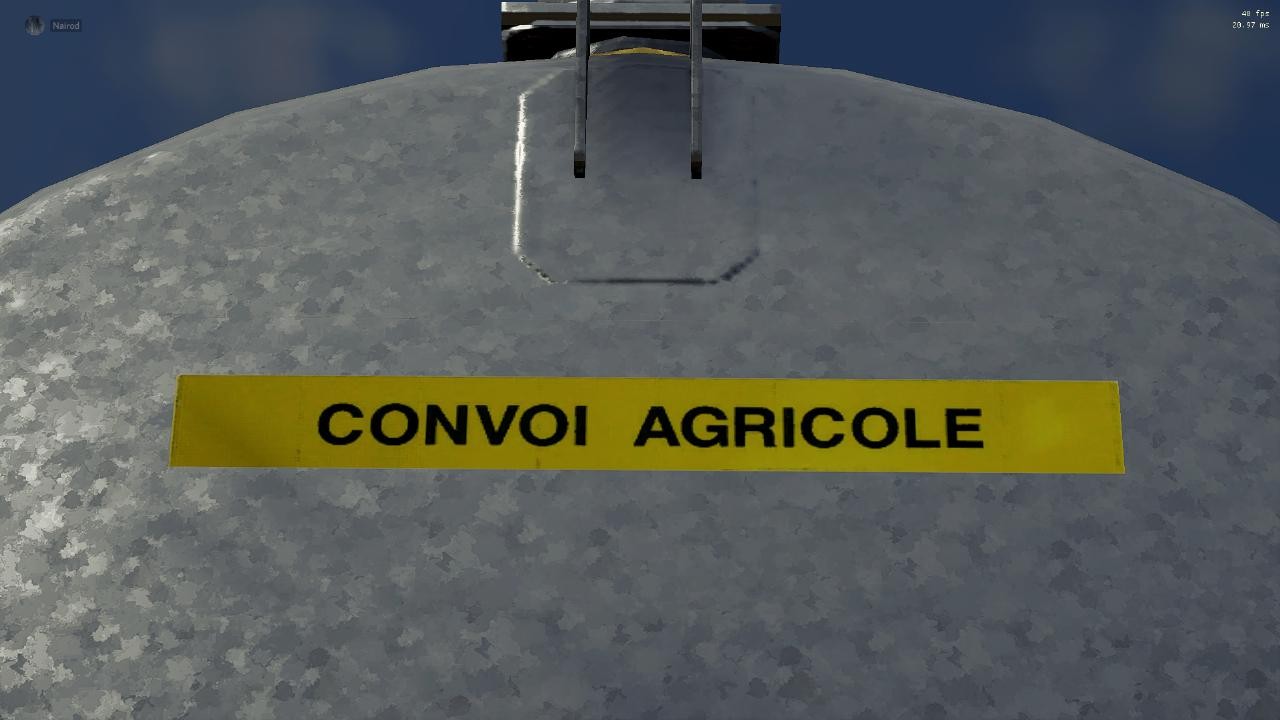 Convoi agricole