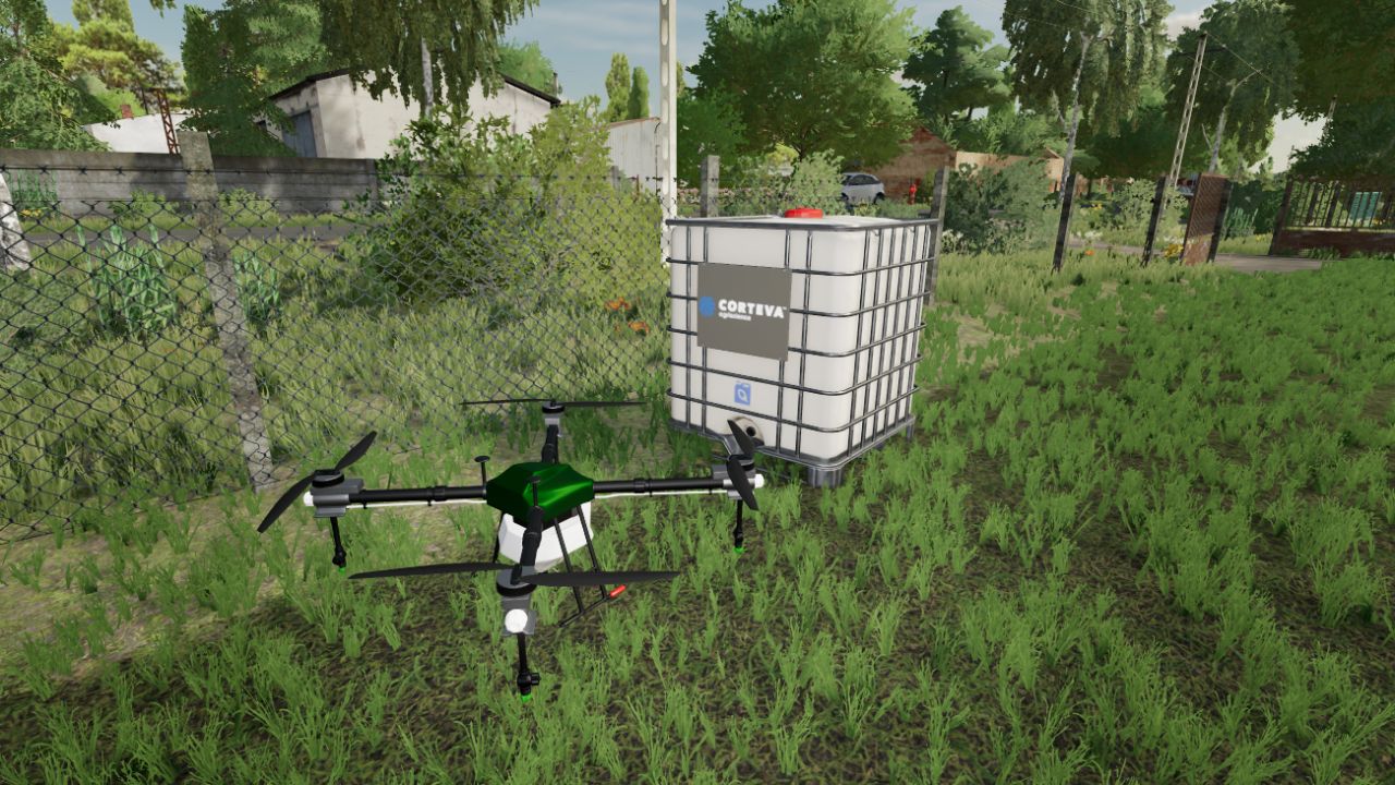 Agricultural drone for viticulture