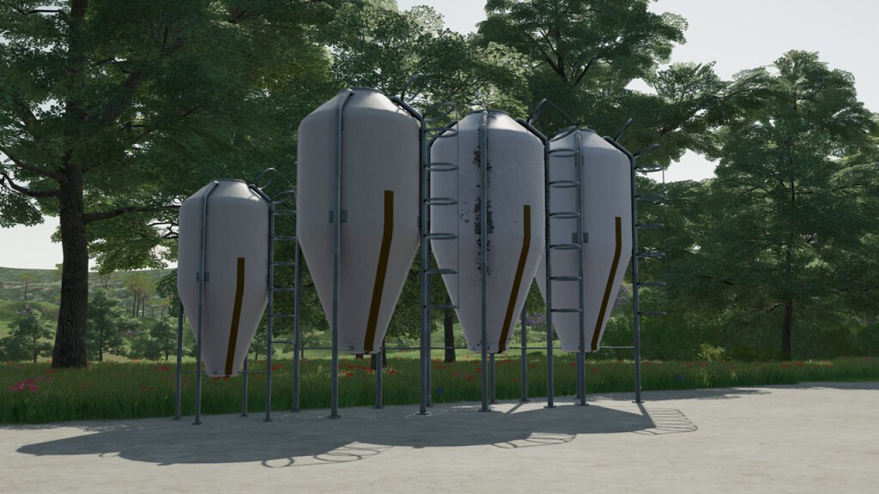 Silos Agricoles En Fibre De Verre Multifruit