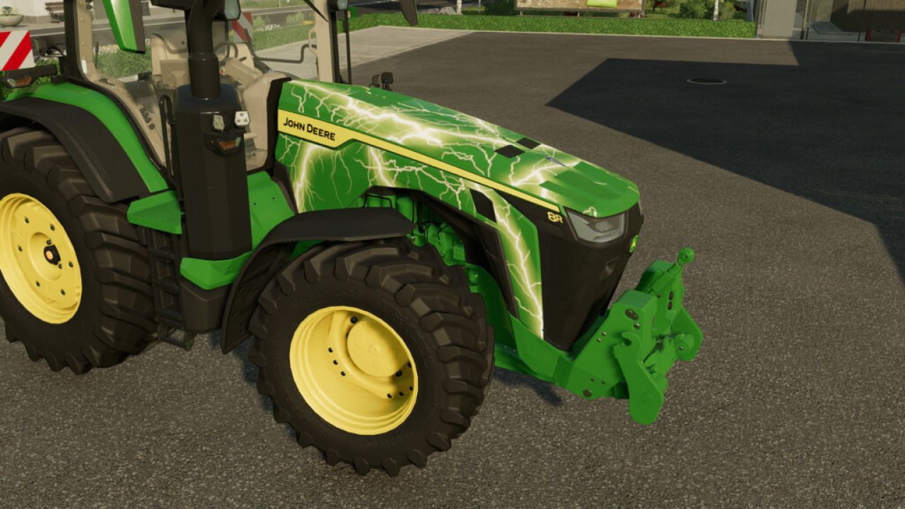 Décalcomanie éclair Agritechnica 8R (Prefab)