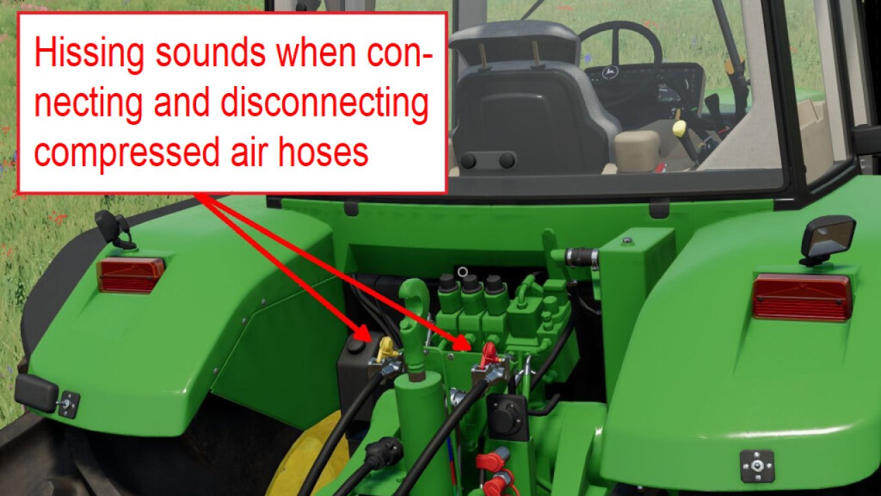 Air Hose Connect Sound