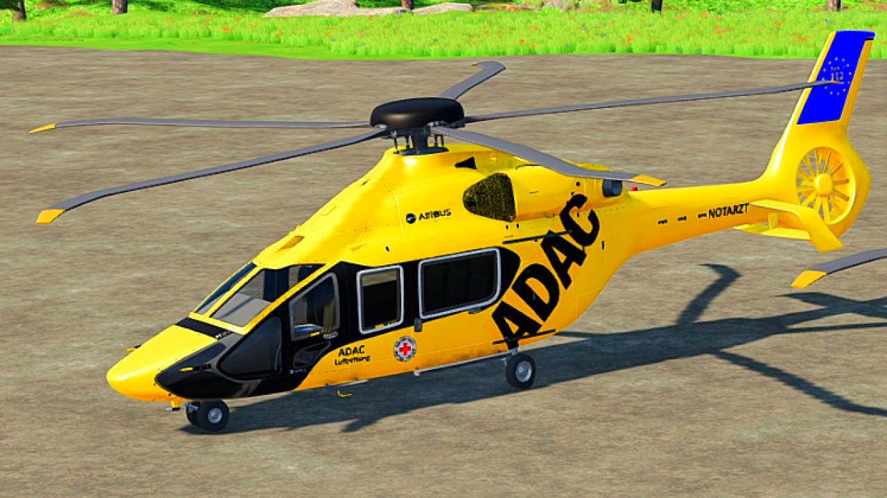 Airbus H160 ADAC Notarzt Skin