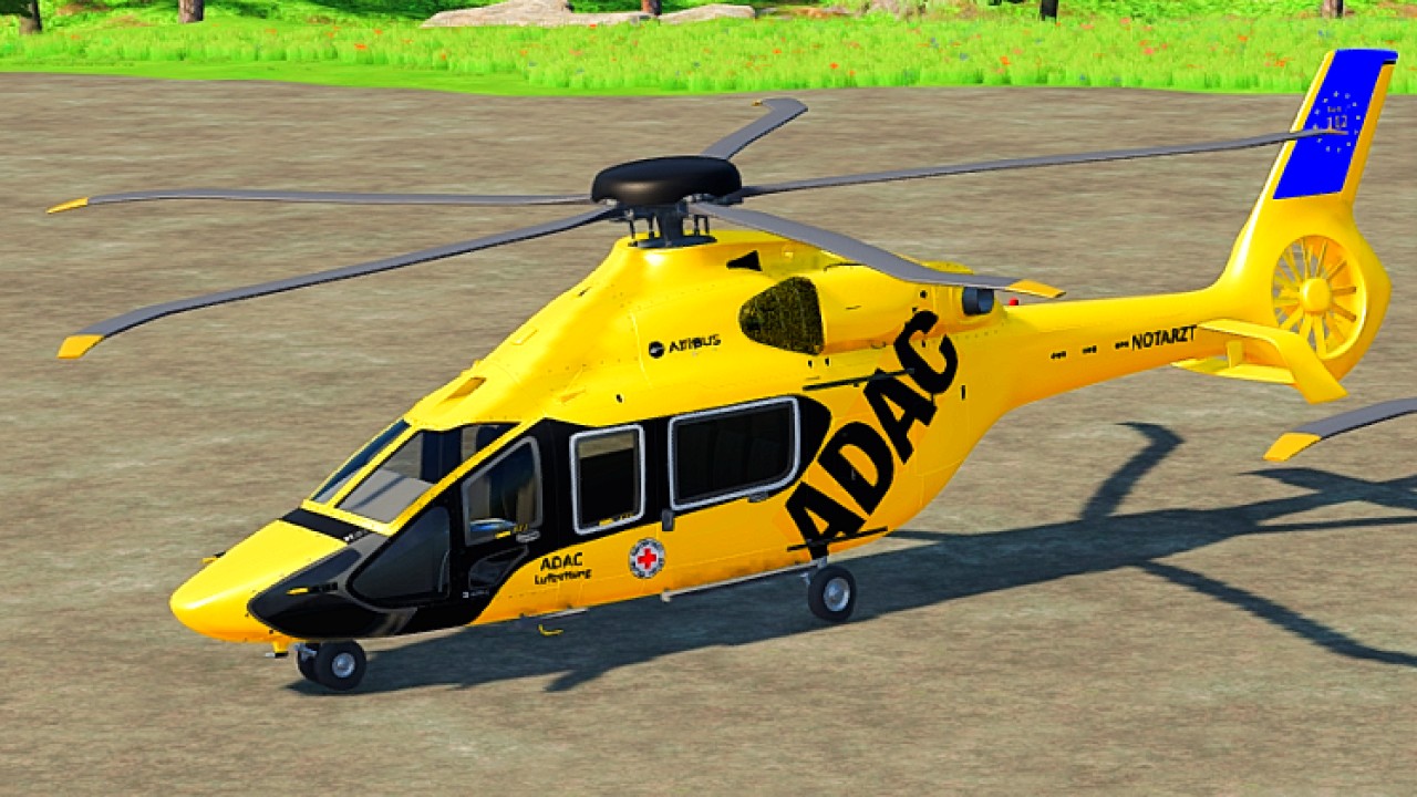 Airbus H160 ADAC Notarzt Skin