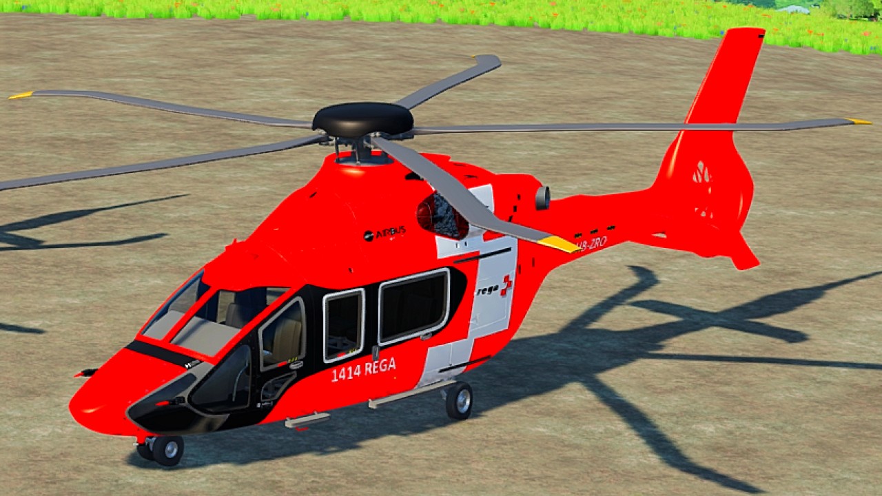 Airbus H160 Swiss Rega 1414 Skin