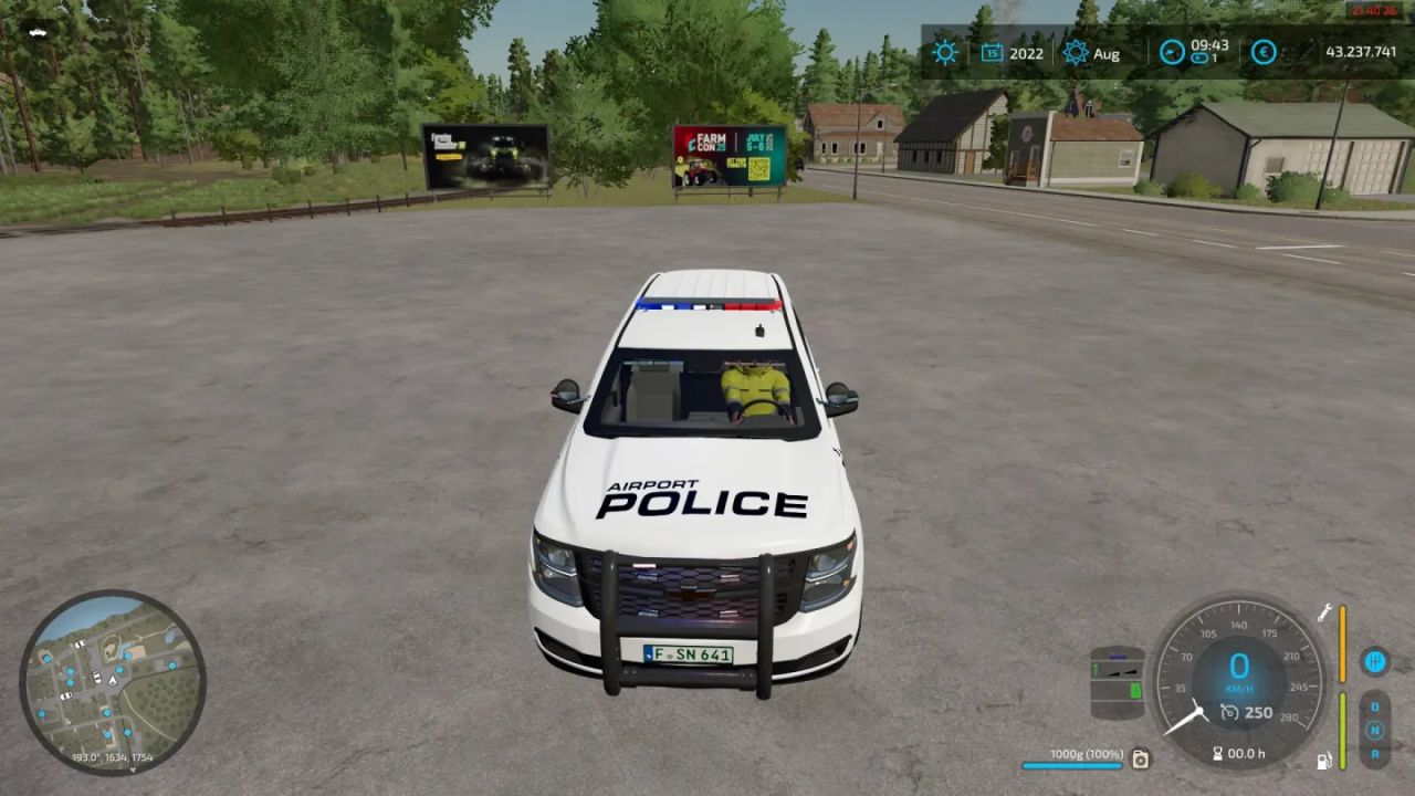 Airport Police Skin