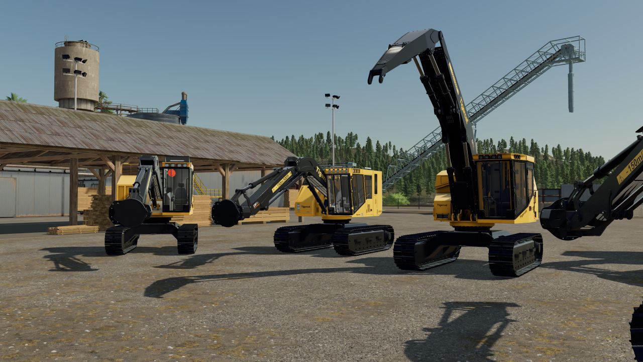 AJ Deere Tigercat Buncher Pack